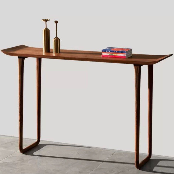 EVANDER Rustic Solid Wood Console Table