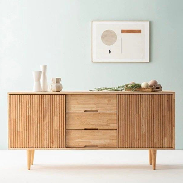 BOZEN Rustic Solid Wood Sideboard