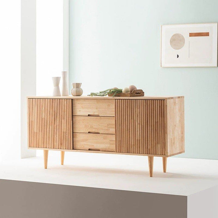 BOZEN Rustic Solid Wood Sideboard