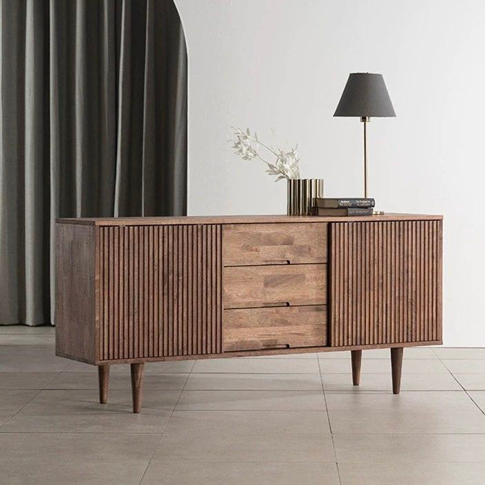 BOZEN Rustic Solid Wood Sideboard