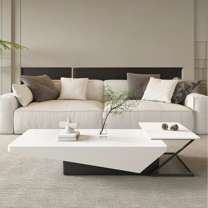 REEDAN Modern TV Console & Coffee Table