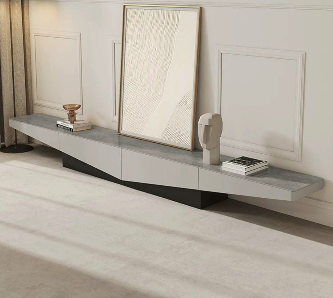 REEDAN Modern TV Console & Coffee Table
