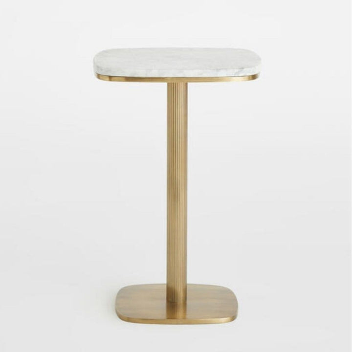 RABBAN Modern Marble Side Table