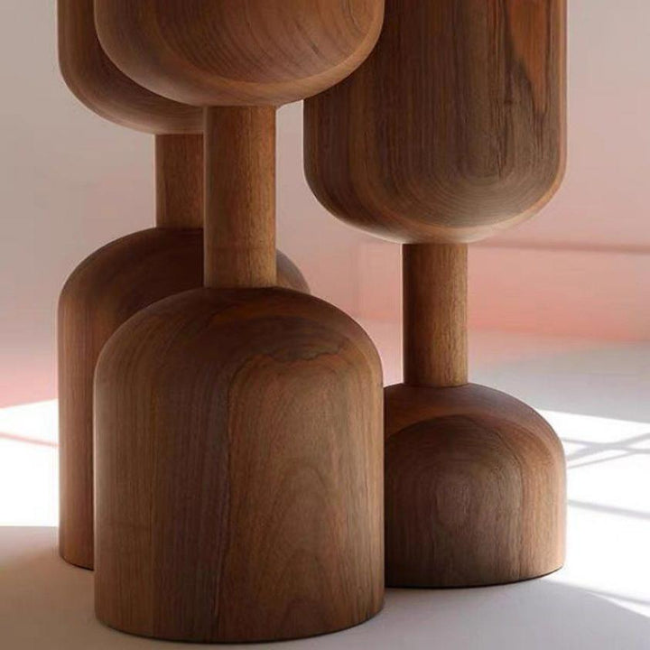 JAIME Modern Solid Wood Round Dining Table