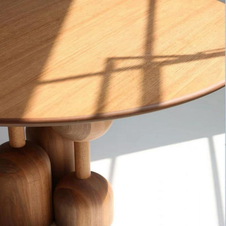 JAIME Modern Solid Wood Round Dining Table