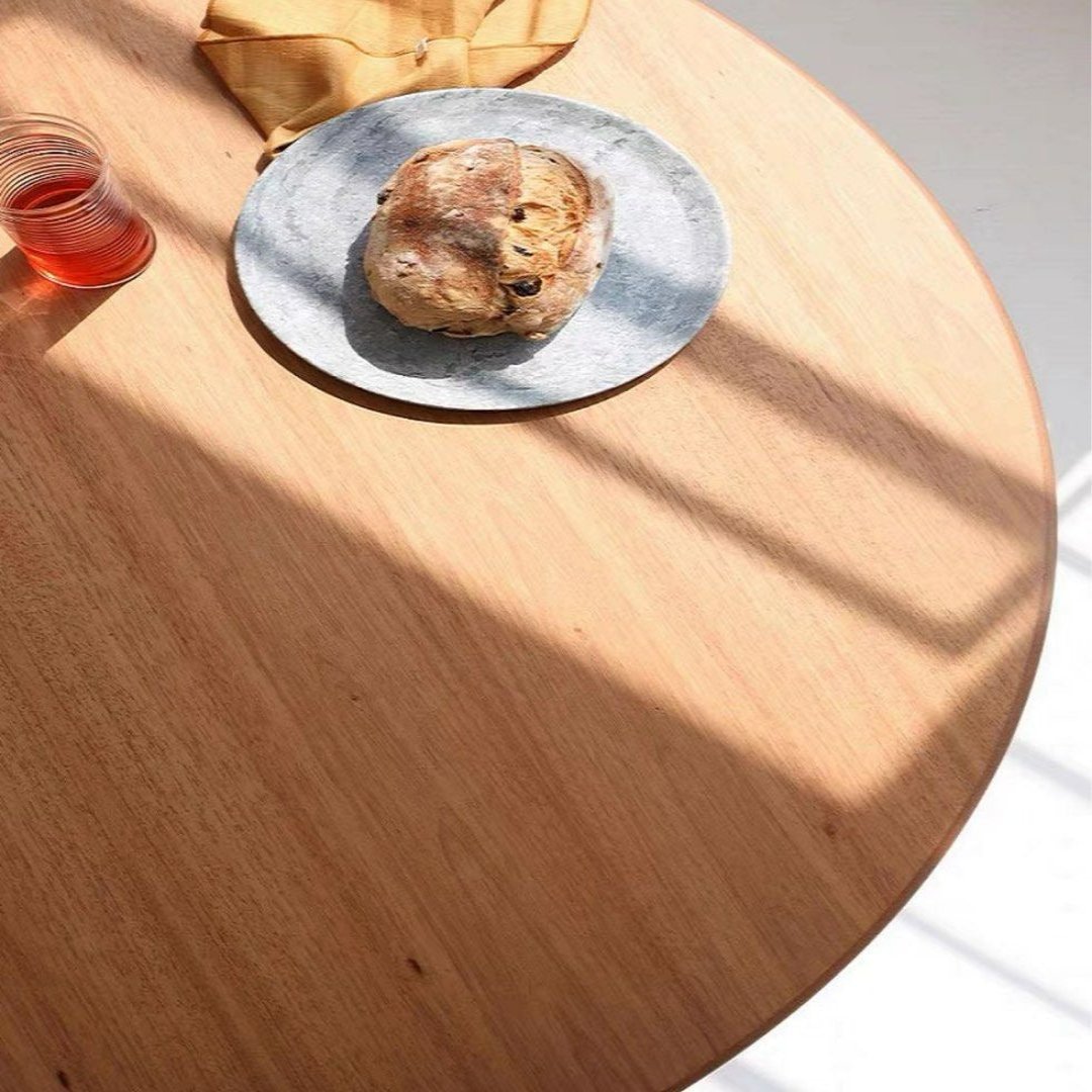 JAIME Modern Solid Wood Round Dining Table