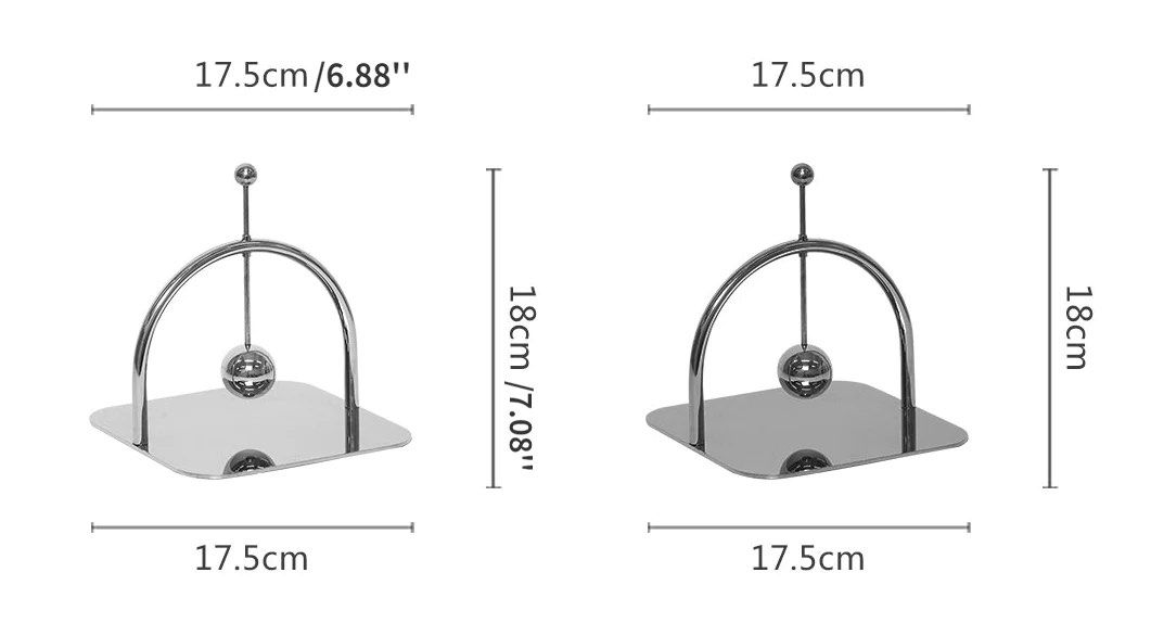 CAMPBELL Metal Napkin Holder