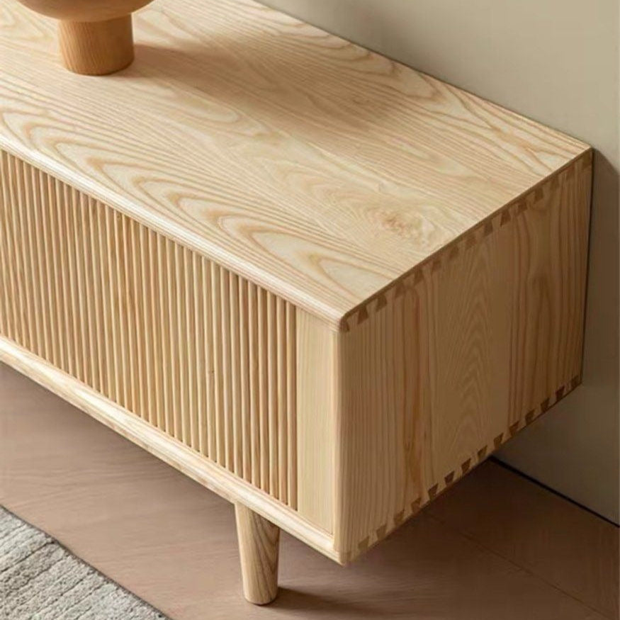 KORRIS Modern Solid Wood TV Console