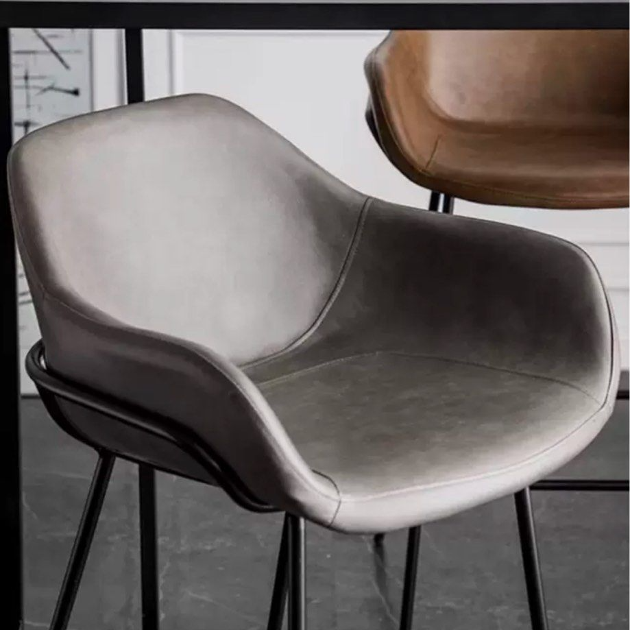 SENAN Modern Leather Bar Stool