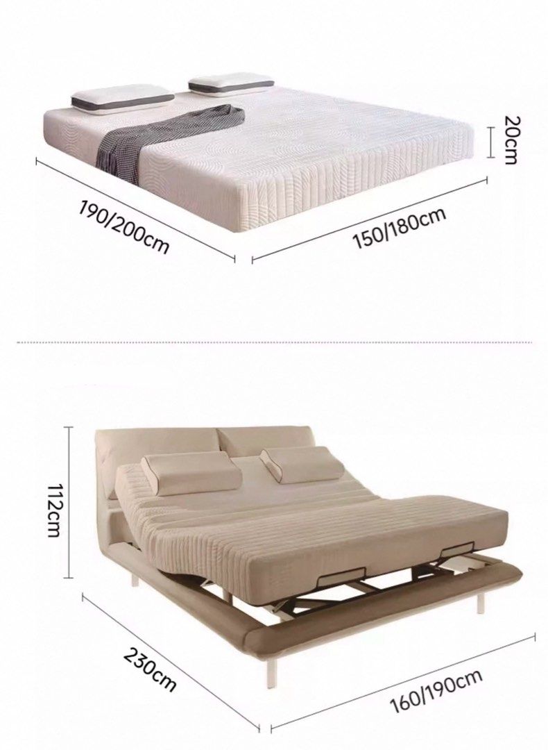 CARIOLN Modern Electric Bedframe
