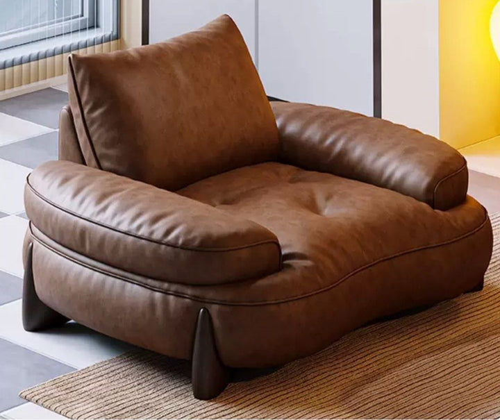 ALMIRA Modern Leather Sofa