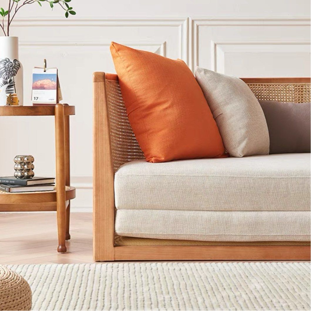 MIKASA Japandi Rattan Sofa Bed