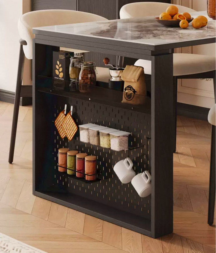 CASHEI Modern Extendable Sintered Stone Dining Table