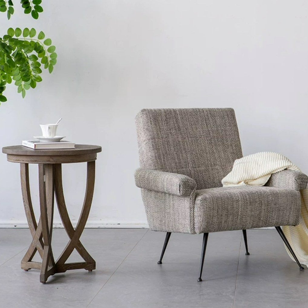 SHADDAM Modern Solid Wood Side Table