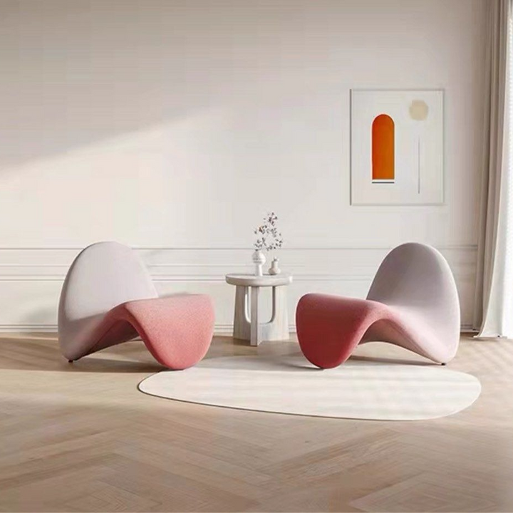 KIAN Modern Velvet Lounge Chair