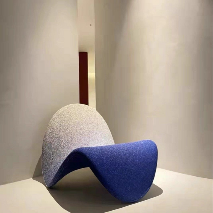 KIAN Modern Velvet Lounge Chair