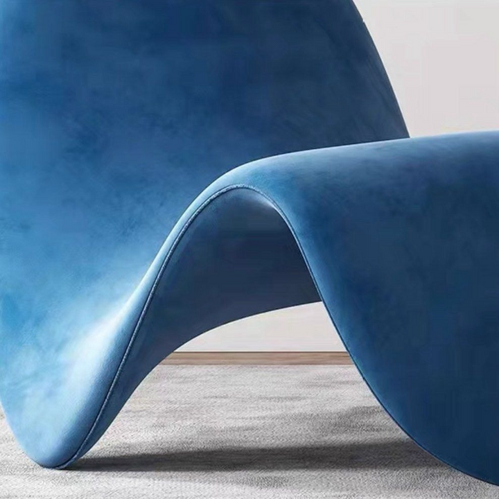 KIAN Modern Velvet Lounge Chair