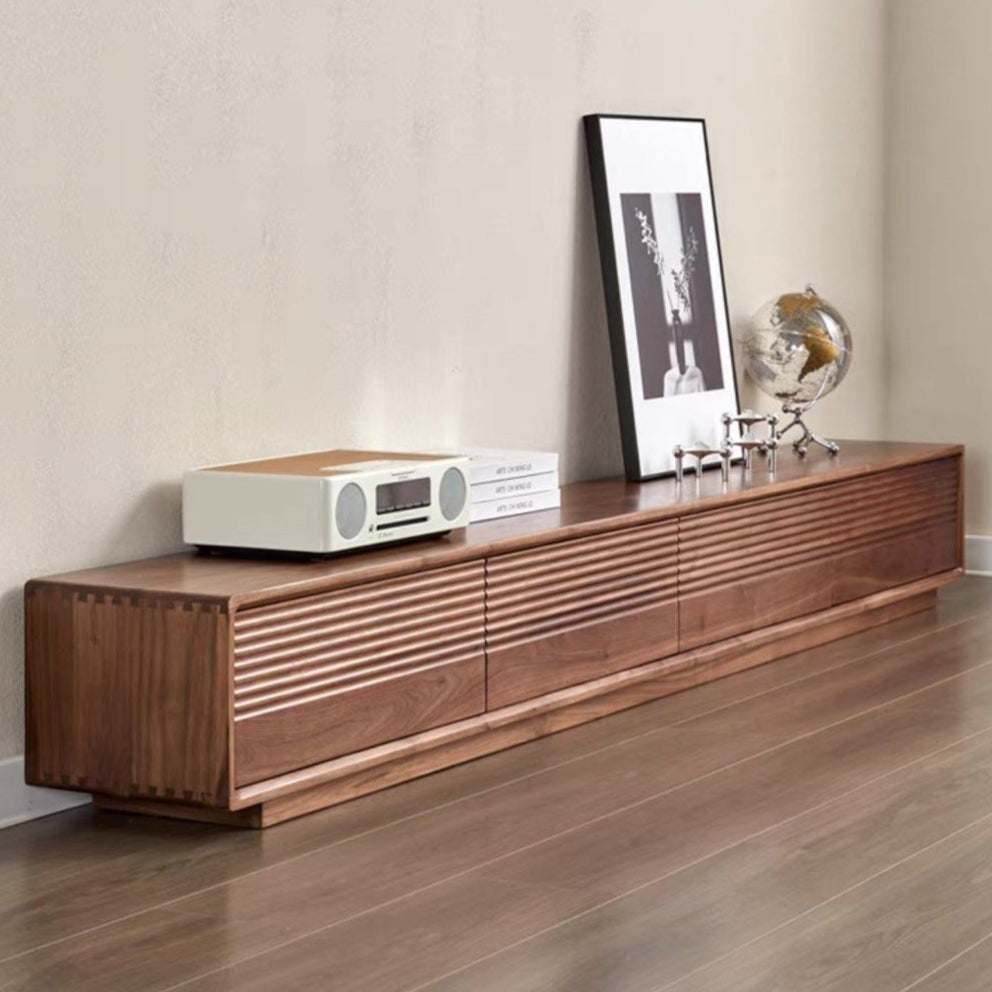 LUMYA Japandi Solid Wood TV Console