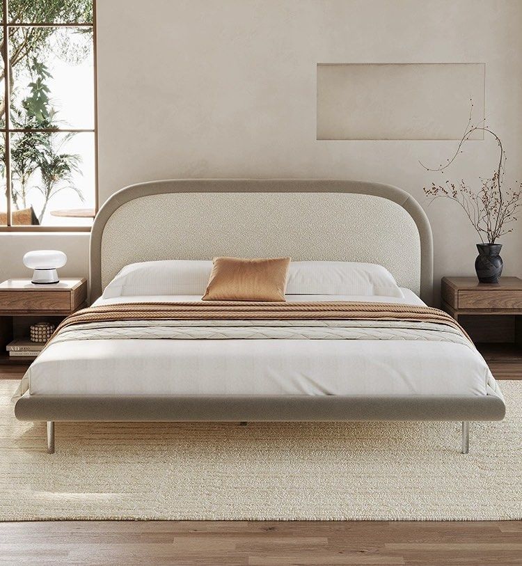 CASTRO Modern Boucle Bedframe