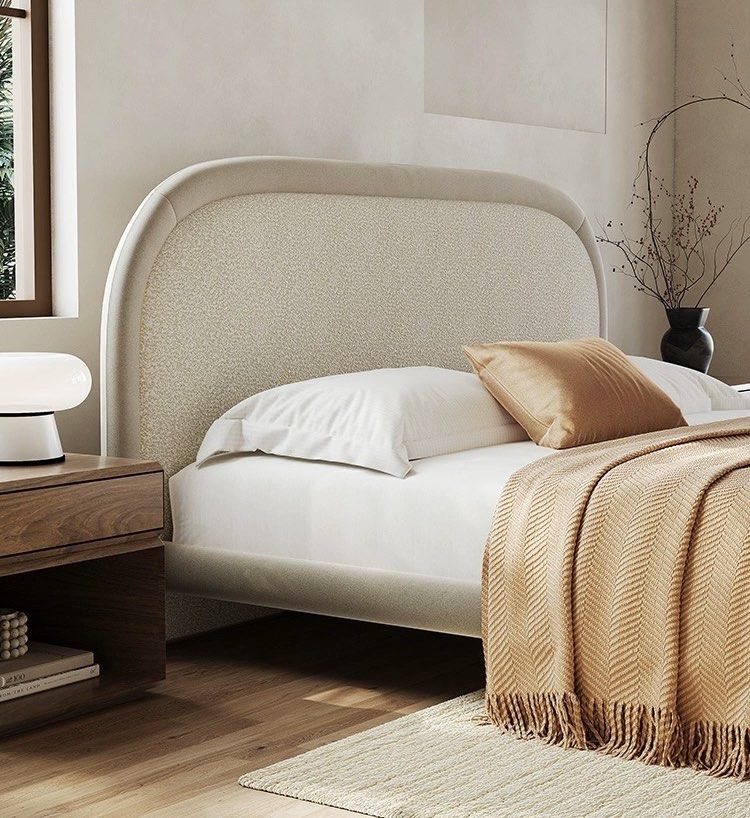 CASTRO Modern Boucle Bedframe