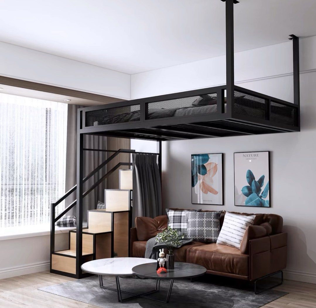 CATHAY Industrial Loft Bedframe