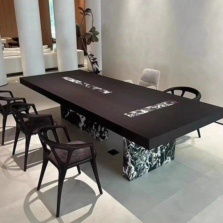 IBARRA Modern Solid Wood Dining Table
