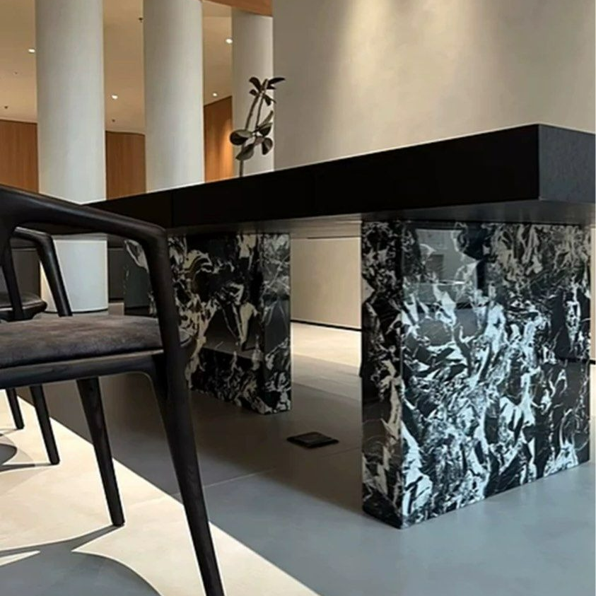 IBARRA Modern Solid Wood Dining Table