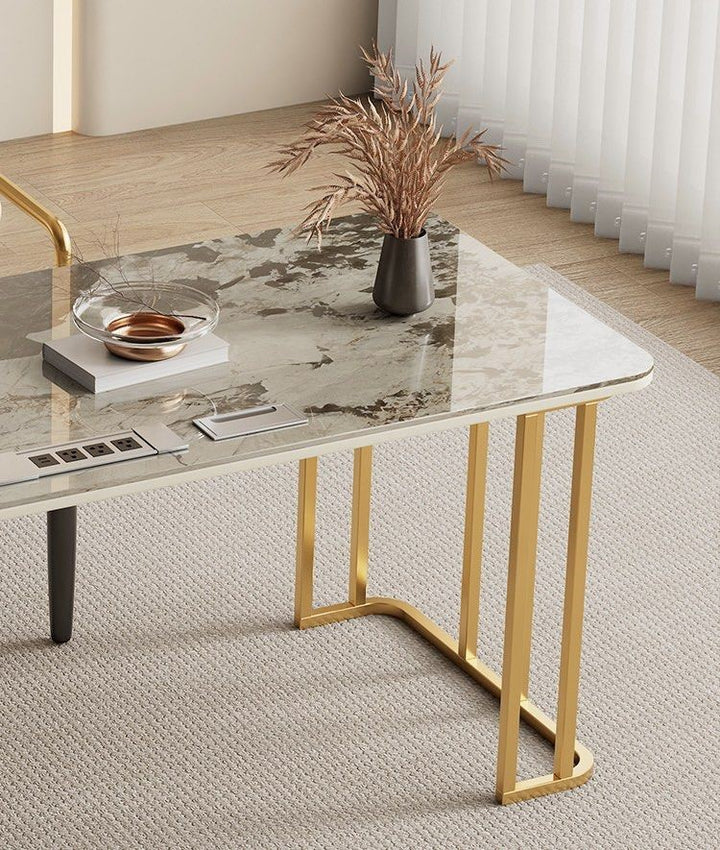 DRAKE Modern Sintered Stone Study Table