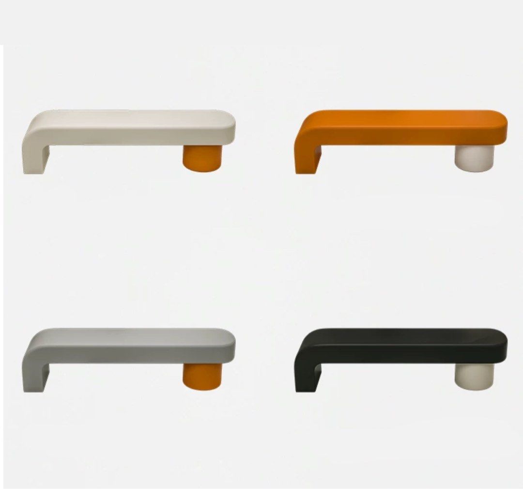 GALILEO Modern Leather Bench