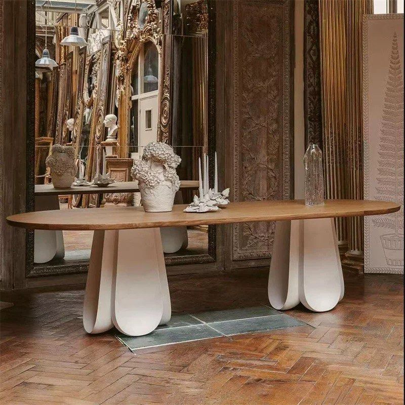 CESTER Modern Solid Wood Dining Table