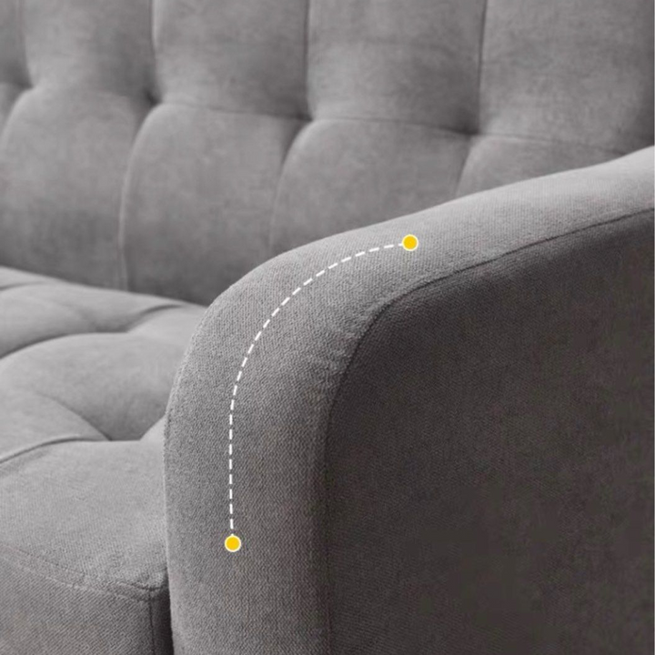 ELIRNO Modern Fabric Sofa