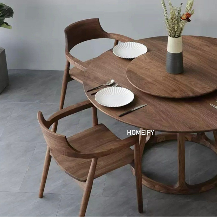 SCHOFIELD Modern Pine Dining Table and Chair Set