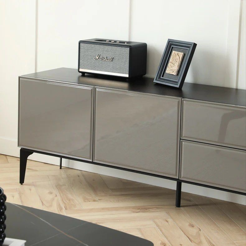 SERISS Designer Wood TV Stand