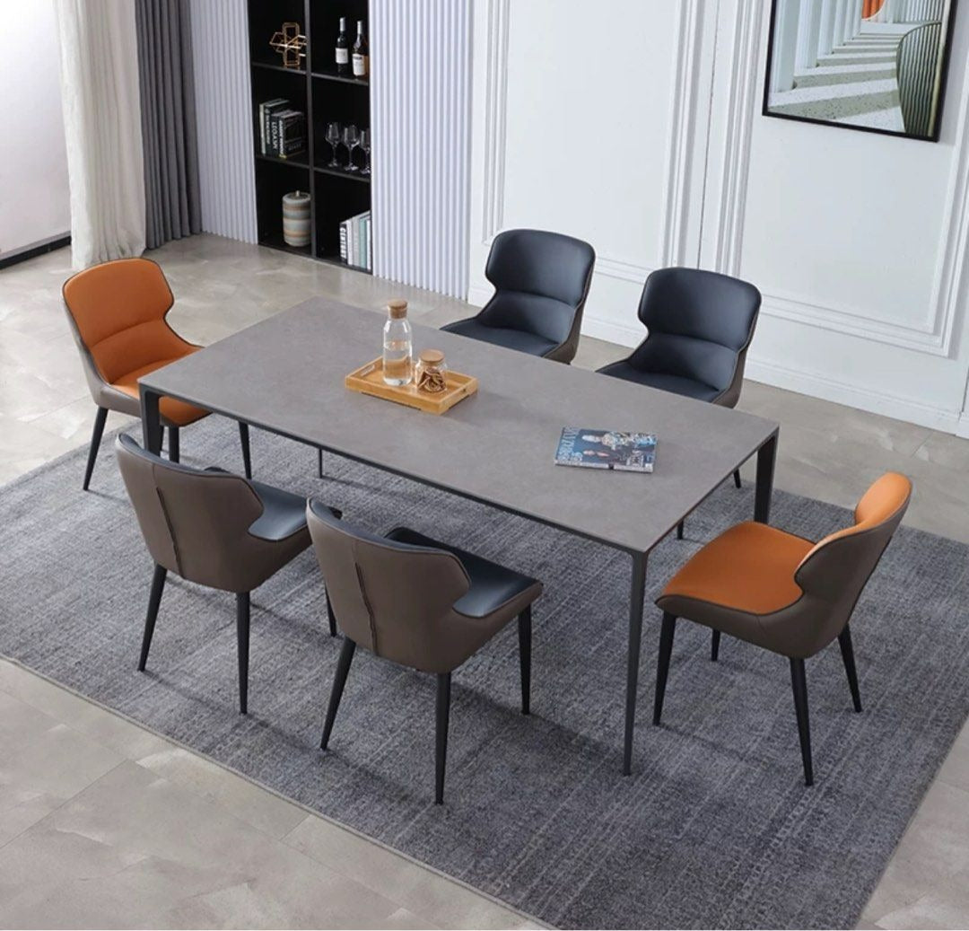 KASAE Modern Sintered Stone Dining Table