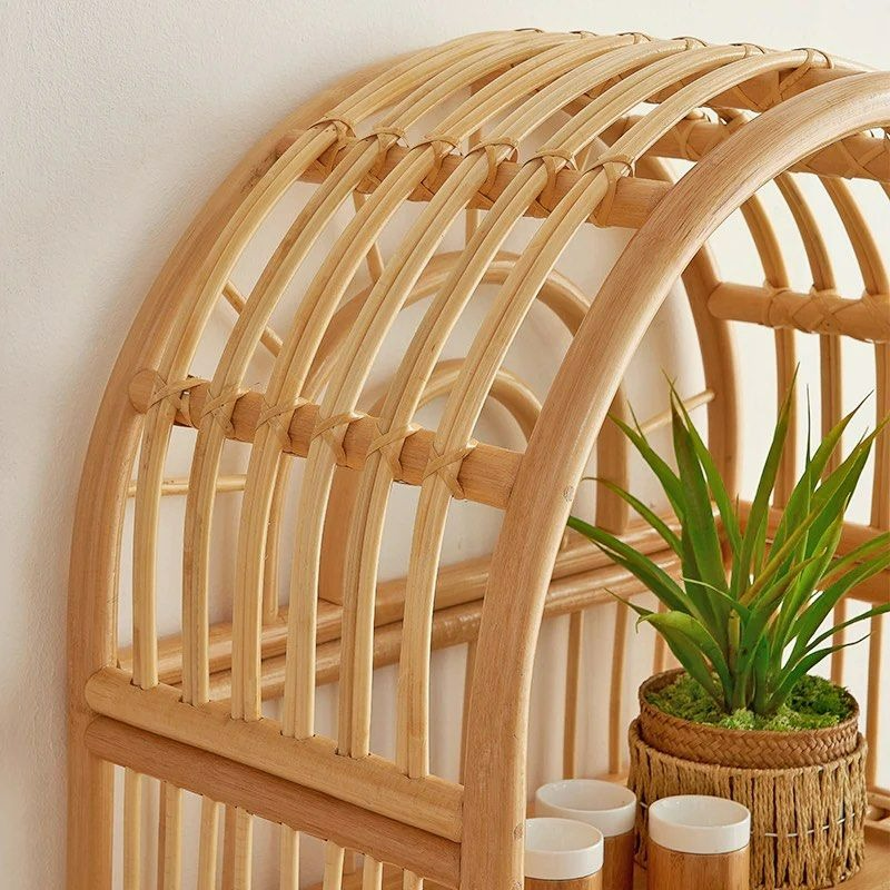 AMELIE Rattan Bookshelf