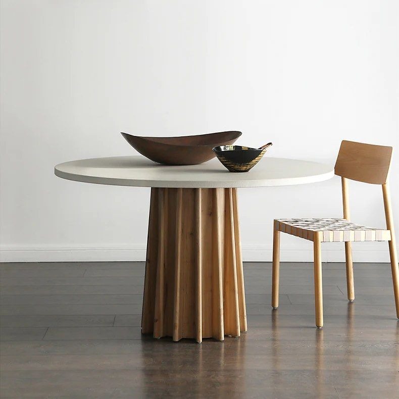 HARTE Round Slate Dining Table
