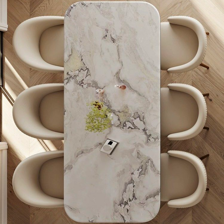 LAYTON Modern Marble Dining Table