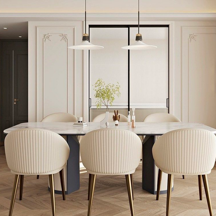 LAYTON Modern Marble Dining Table