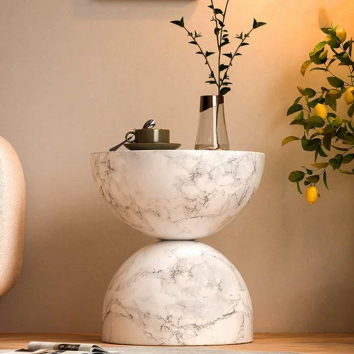 ANTON Modern Marble Side Table