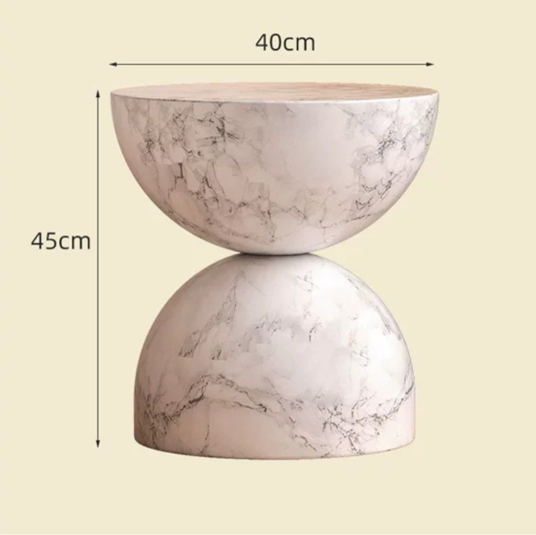 ANTON Modern Marble Side Table