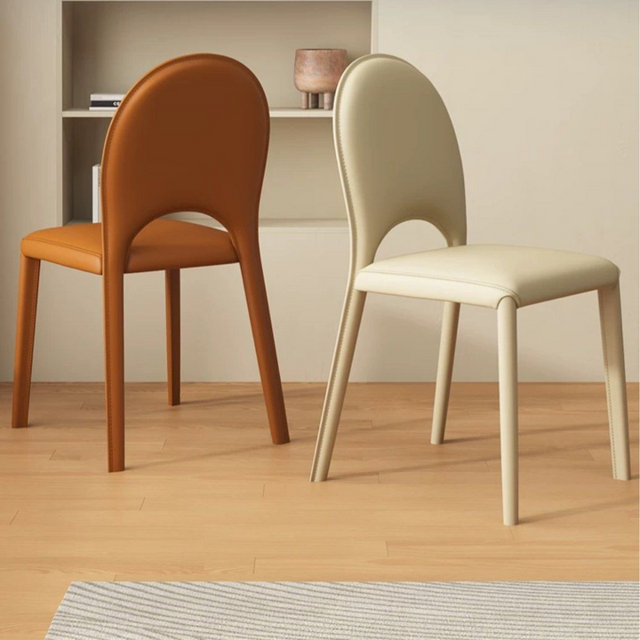 JESSE Modern Leather Dining Chair