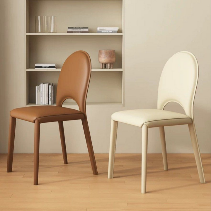 JESSE Modern Leather Dining Chair