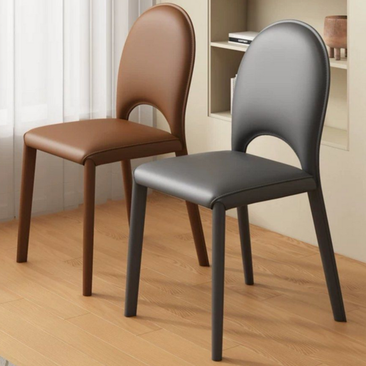 JESSE Modern Leather Dining Chair