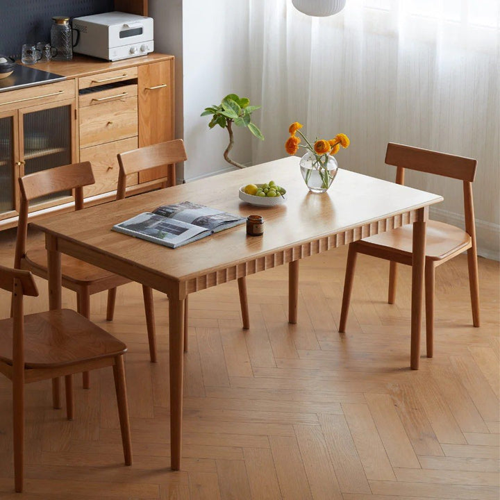 COMPASS Cherry Wood Dining Table