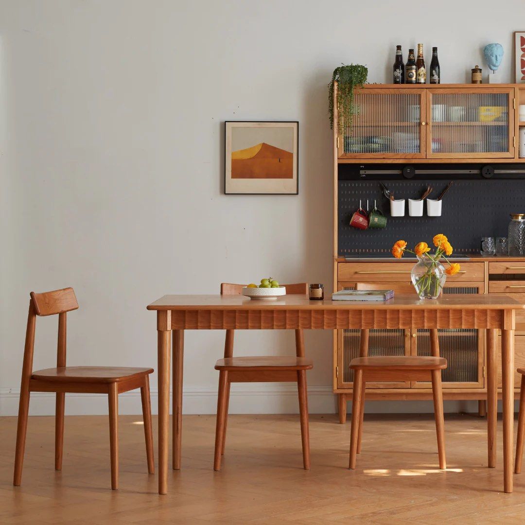 COMPASS Cherry Wood Dining Table