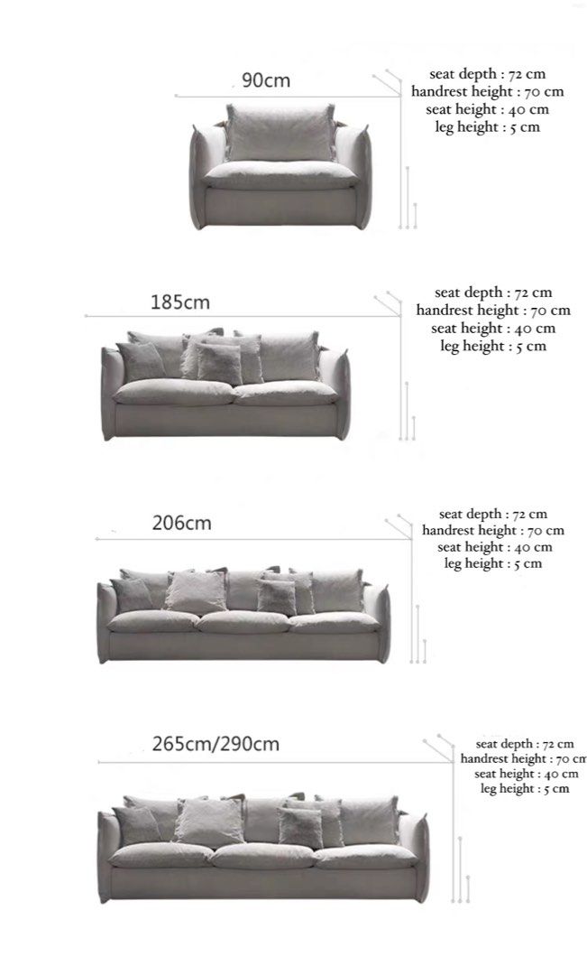 SELVENA Modular Fabric Sofa