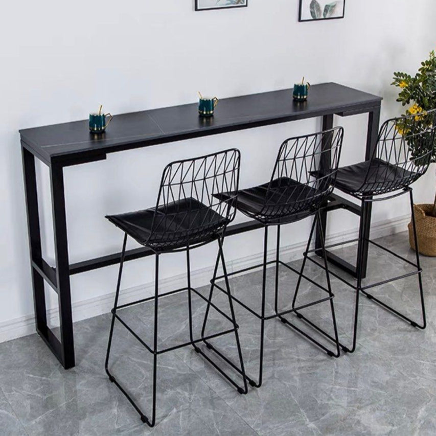 RENEN Marble Slate Bar Table & Stool
