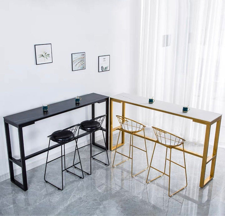 RENEN Marble Slate Bar Table & Stool