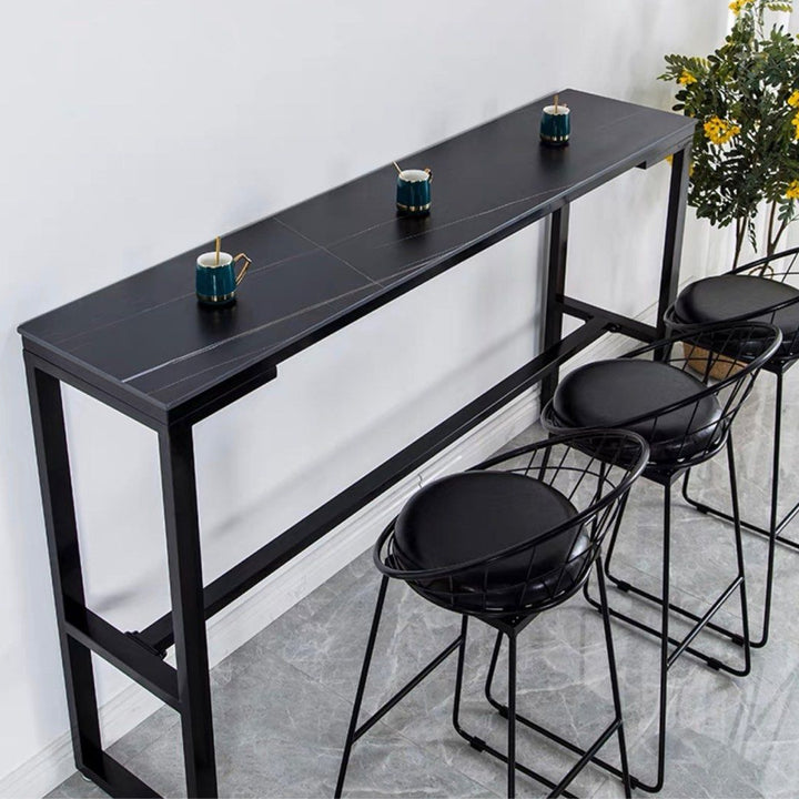 RENEN Marble Slate Bar Table & Stool