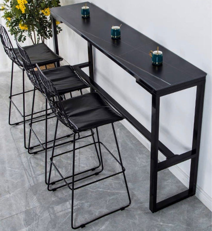 RENEN Marble Slate Bar Table & Stool